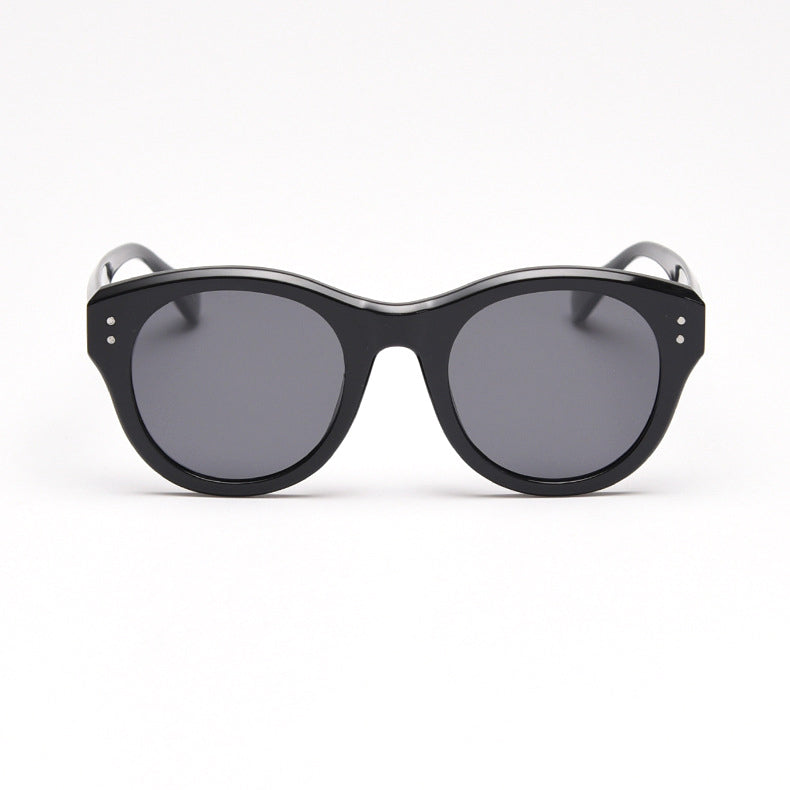 square sunglasses black